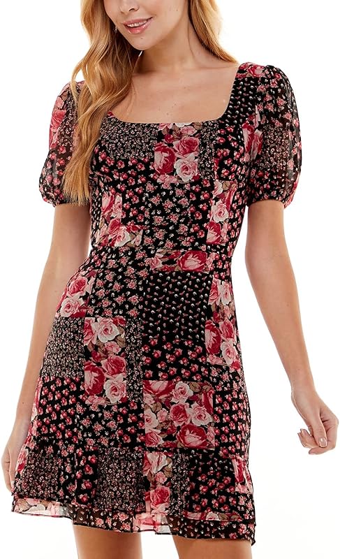 City Studio Ruffled Criss Cross Tie Back